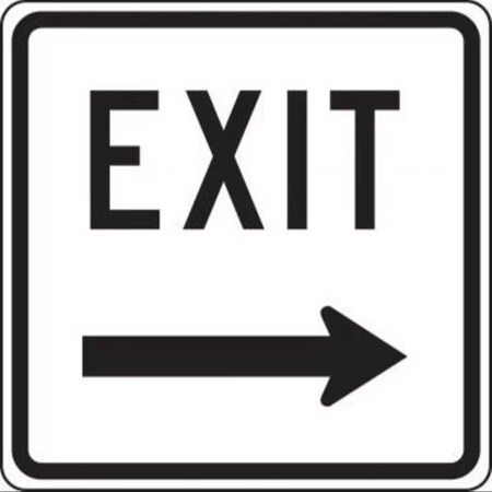 Accuform FACILITY TRAFFIC SIGN 18 in X 18 in FRR847DP